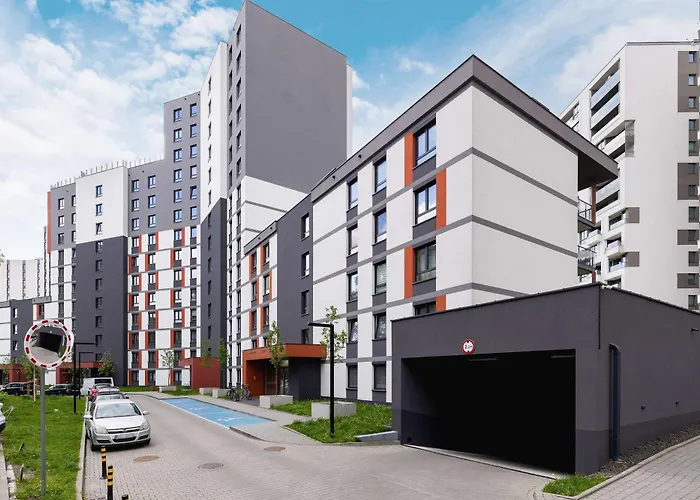 Elegant Apartment With Parking Near Tauron Arena Krakow By Noclegi Renters