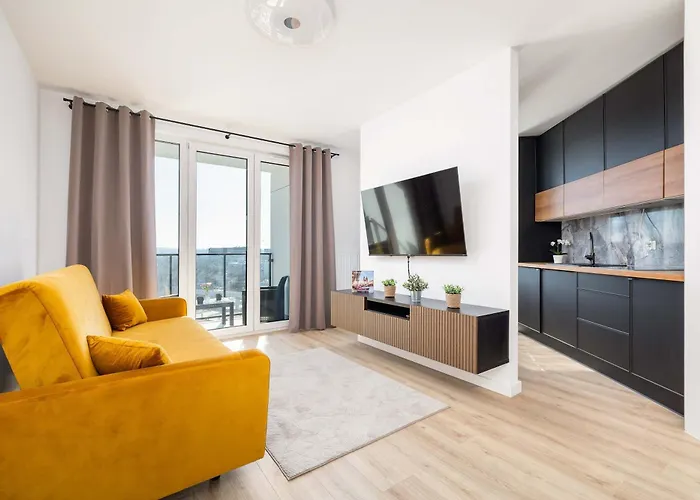 Elegant Apartment With Parking Near Tauron Arena Krakow By Noclegi Renters